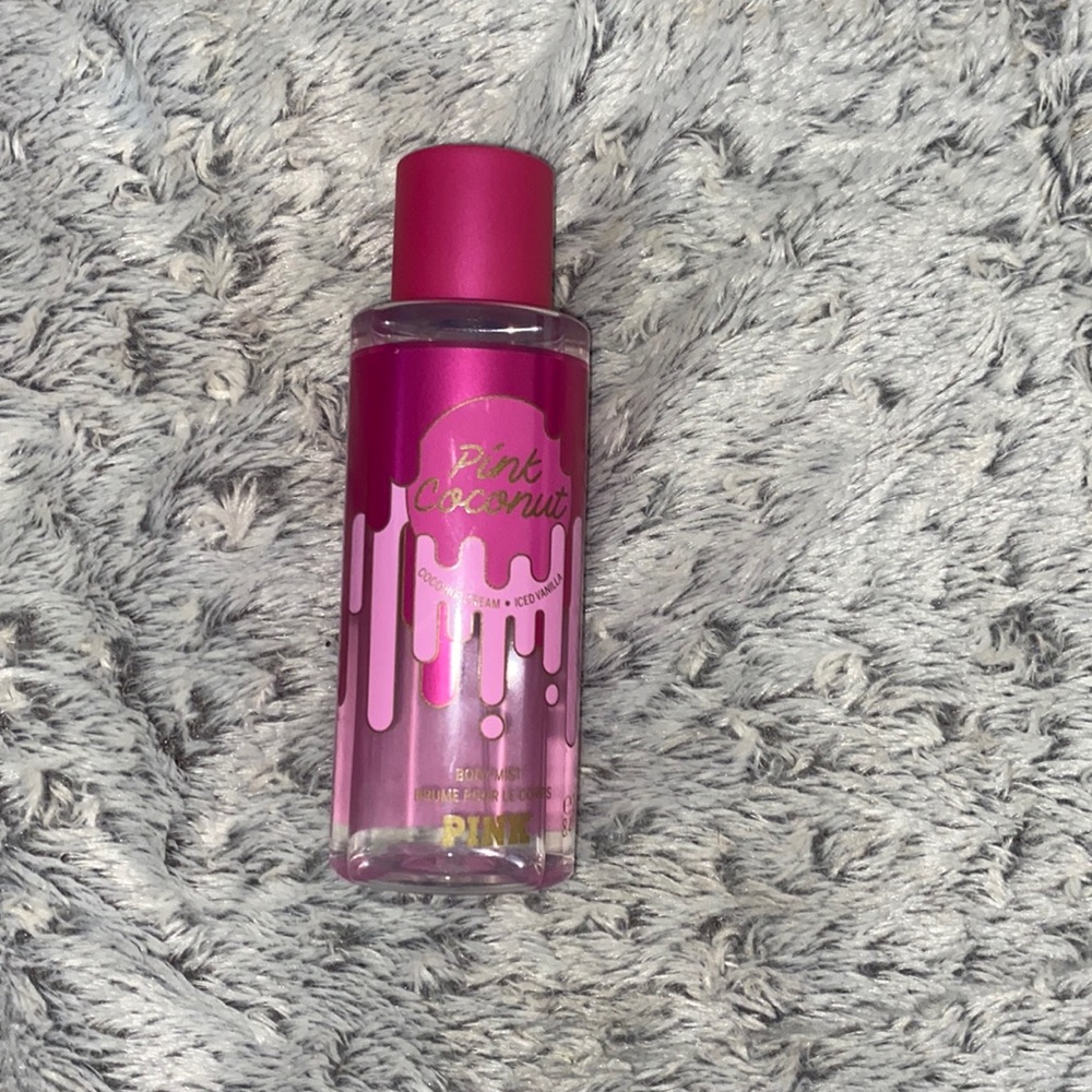 Pink coconut perfume and lotion